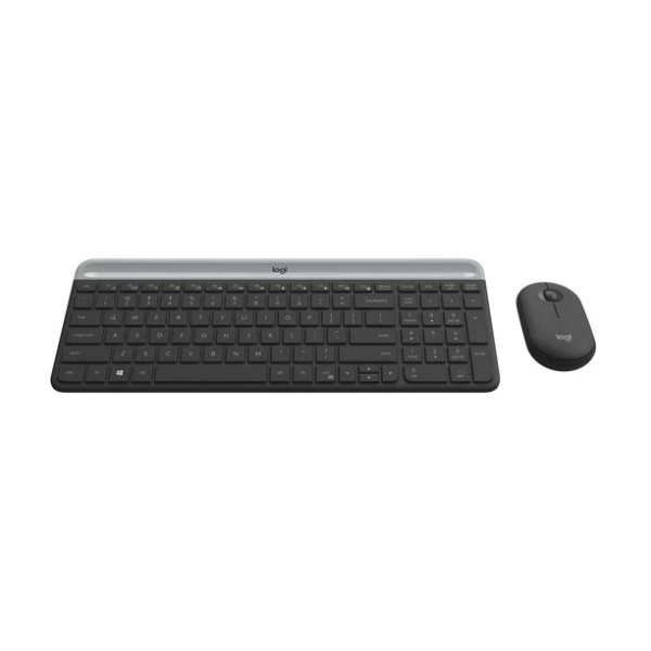 Slim Wireless Keyboard and Mouse Combo