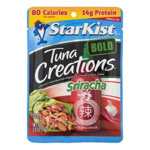 StarKist Tuna Creations BOLD, Sriracha, 2.6 Oz, Pack of 24