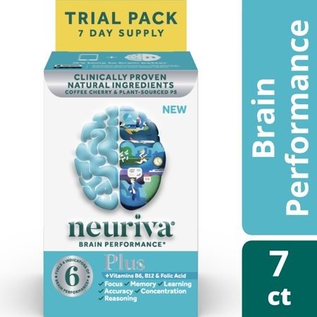 Neuriva Plus (7 Count), Brain Performance Supplement