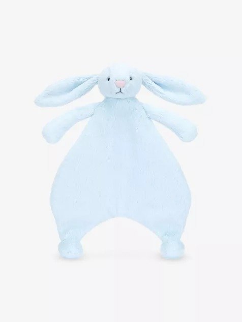 蓝色邦尼兔甜睡巾