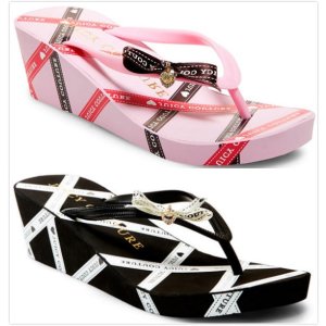 CAYLIE LOW WEDGE SANDAL On Sale @ Juicy Couture