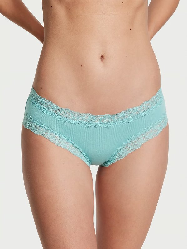 Lace-Waist Cotton Cheeky Panty | Victoria's Secret Australia