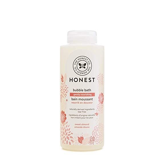 Everyday Gentle Sweet Almond Bubble Bath | Tear-Free Kids Bubble Bath With Naturally Derived Ingredients and Essential Oils | Sulfate- and Paraben-Free Baby Wash | 12 Fl. Ounces