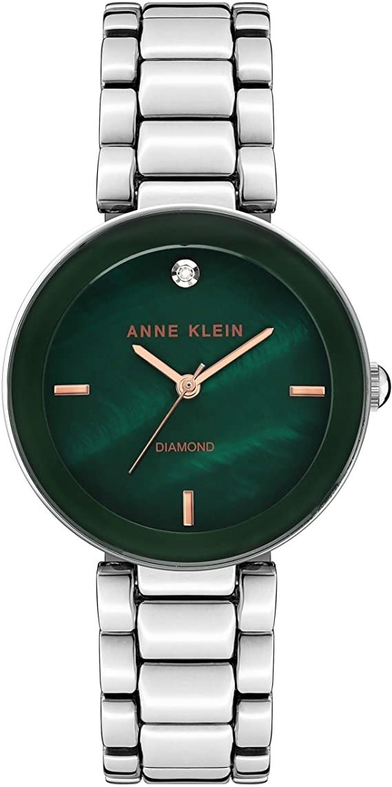 Klein Women's Diamond-Accented Bracelet Watch
