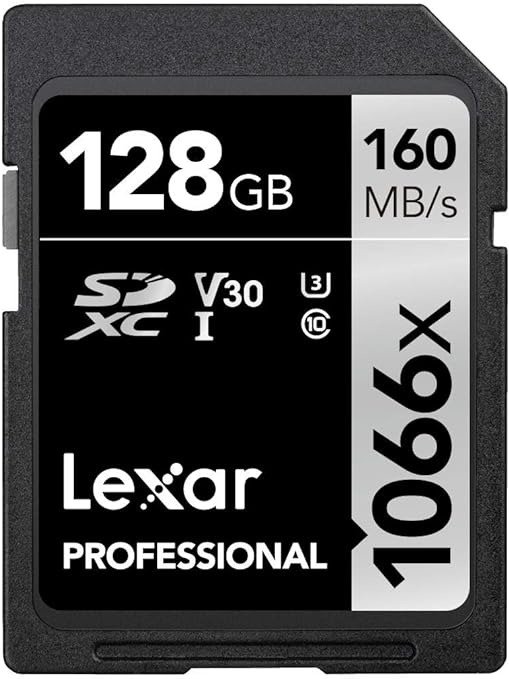 Professional 1066x 128GB SDXC C10, U3, V30