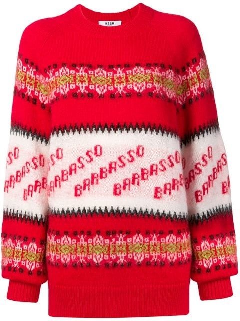 Barbasso knit jumper