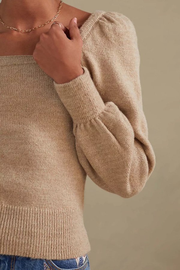 Square Neck Sweater