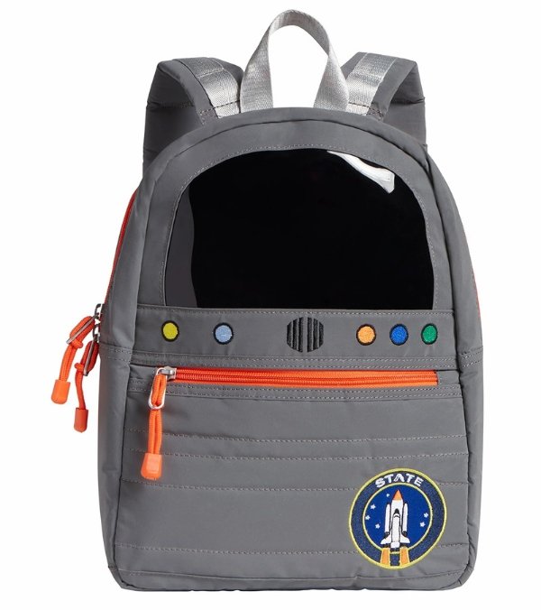 Mini Kane Kids Travel Backpack - Reflective Astronaut