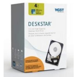 HGST Deskstar 3.5" 4TB CoolSpin SATA 6Gb/s Internal Desktop Hard Drive