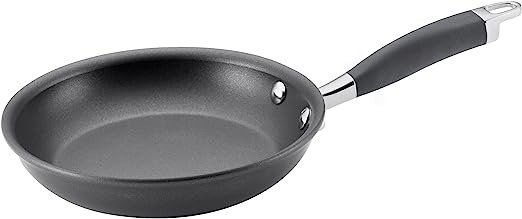 Advanced Hard Anodized Nonstick Frying / Fry Pan / Skillet - 8 Inch, Gray