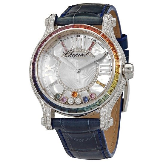 Happy Sport Automatic Diamond Mother of Pearl Dial Ladies Watch 274891-1007