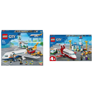 LEGO City 客运飞机+中心机场 套装
