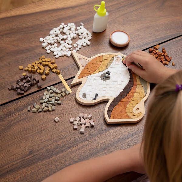 Make A Real Mosaic - Unicorn - Best Arts & Crafts for Ages 8 to 10
