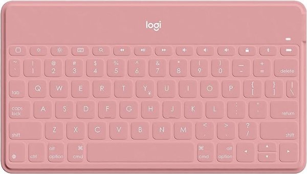 无线粉色键盘