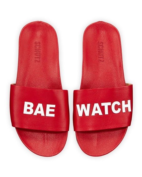 Bae Watch Pool Slide Sandals
