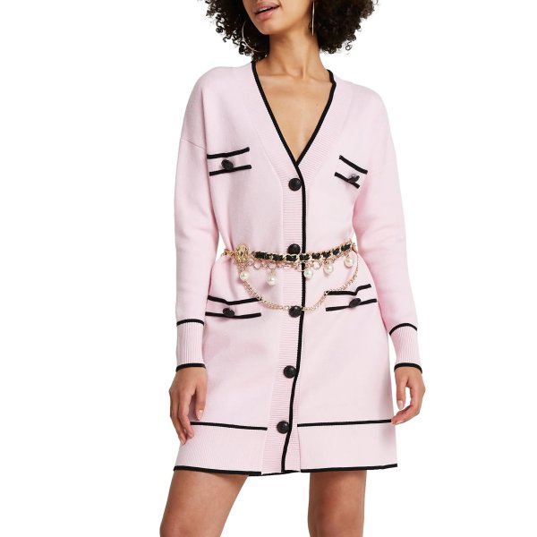 Belted Long Cardigan