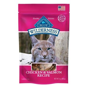 Blue Buffalo Wilderness Chicken & Salmon Grain Free Cat Treats