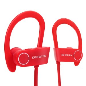 KOOWIEN Bluetooth 4.1 Wireless Headphones with Built-in Mic
