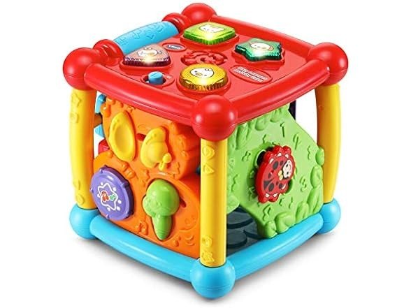 Busy Learners Activity Cube (Frustration Free Packaging) 6.22 x 6.22 x 6.46 Inches