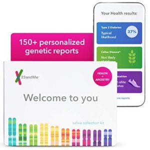 23andMe 个人健康+祖源分析 DNA检测套装 低至3.6折