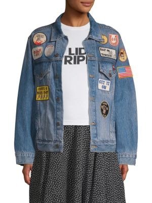 - Solid & Striped X Re/Done The Patch Jean Jacket
