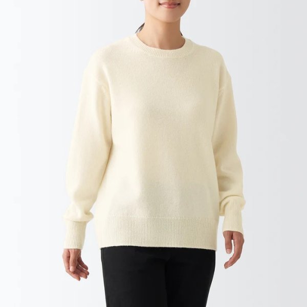 Women's Wool Crew Neck Sweater