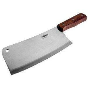 Heavy Duty Cleaver with Wooden Handle