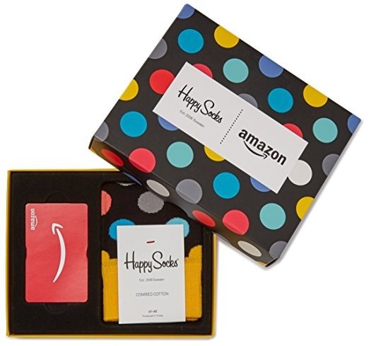 Amazon.com Gift Card with Happy Socks - Limited Edition
