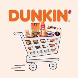 Dunkin Cart Catch线上小游戏，赢取$6的 Dunkin'电子礼卡