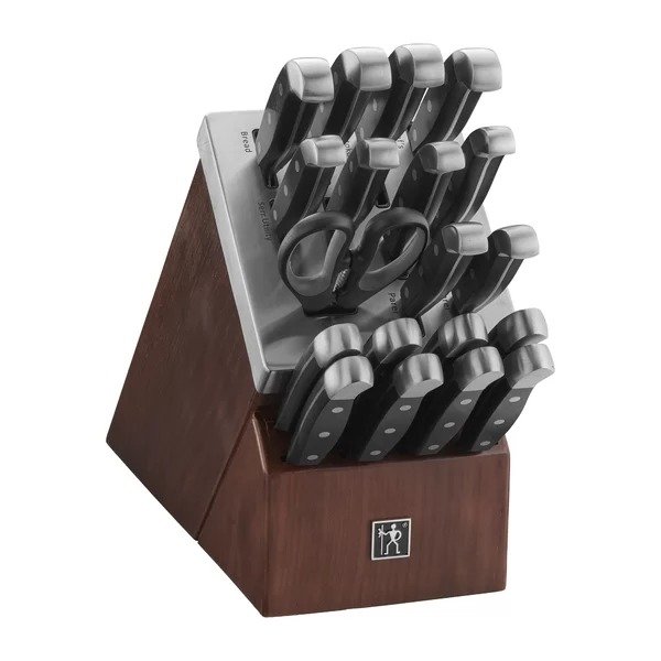 Statement Self Sharpening 20 Piece Knife Block SetStatement Self Sharpening 20 Piece Knife Block SetRatings & ReviewsCustomer PhotosQuestions & AnswersShipping & ReturnsMore to Explore