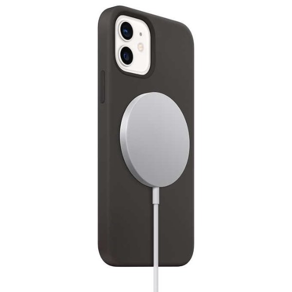 Apple iPhone 12官方液态硅胶壳 + MagSafe 无线充电器