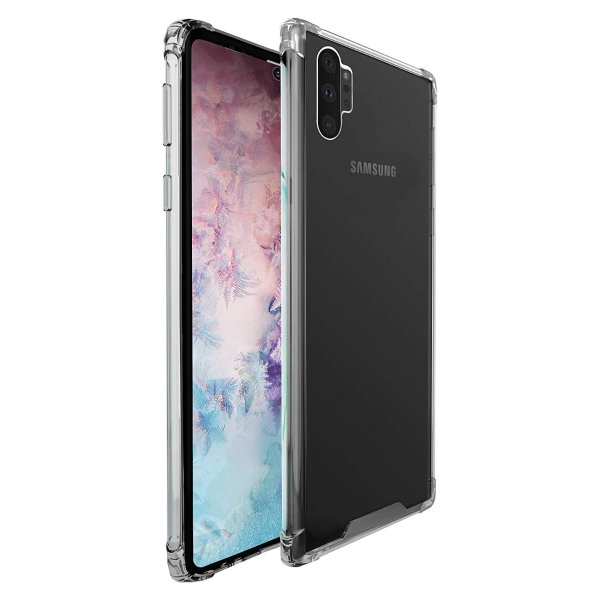 amCase Clear TPU Hybrid Protection Case for Samsung Galaxy Note 10 Plus