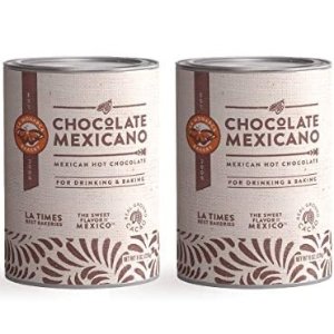 Mexican Hot Chocolate - Artisanal with Organic Cacao Beans (8oz, 2 tins) - La Monarca Bakery