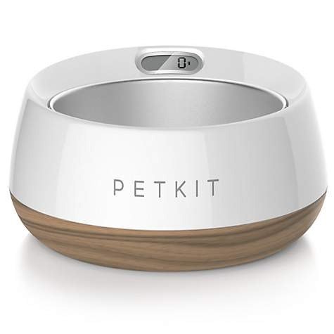 FRESH Metal Smart Digital Feeding Pet Bowl - Wood | Petco