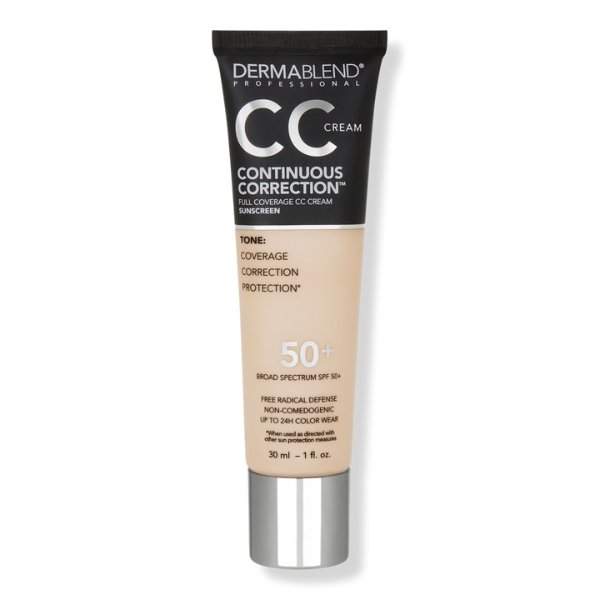Continuous Correction Tone-Evening CC Cream SPF 50+ - Dermablend | Ulta Beauty