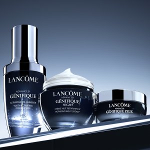Lancôme 小黑瓶系列热卖 $154收价值$229眼霜+精华套装