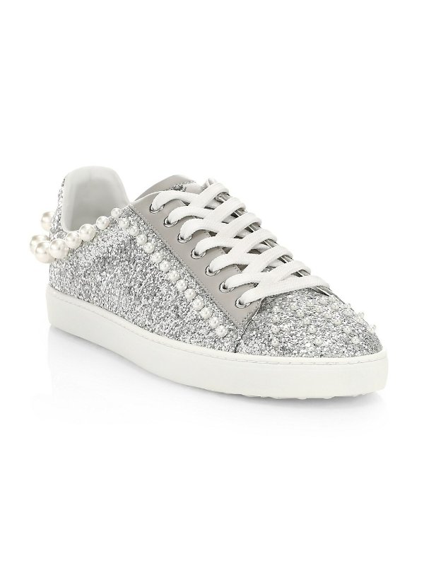 Goldie Glitter Embellished Sneakers