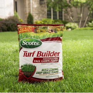 史低价：Scotts Turf Builder 草坪秋季滋养肥料 12.5 lb