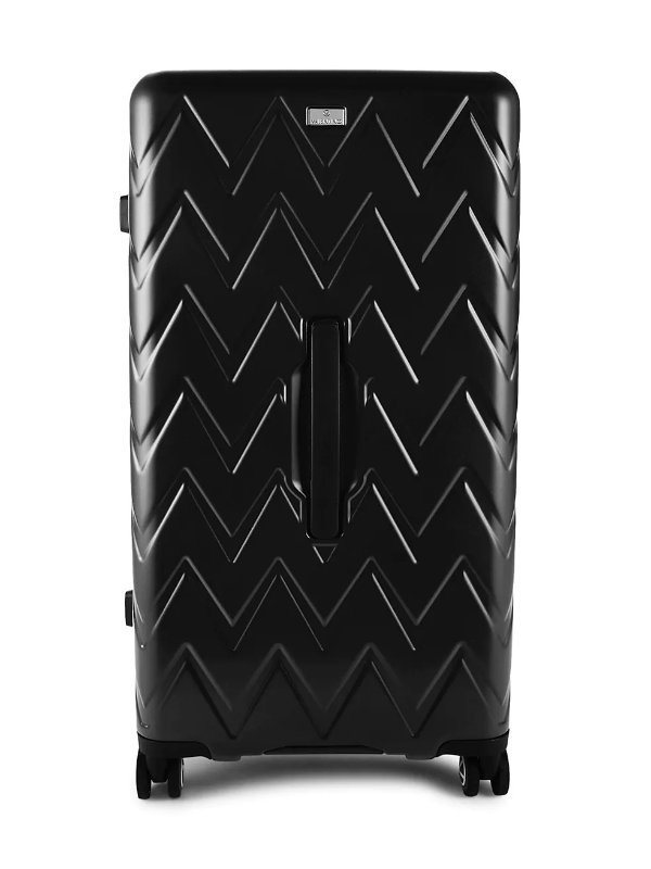 Clark 26-Inch Chevron-Texture Hard-Sided Spinner Suitcase