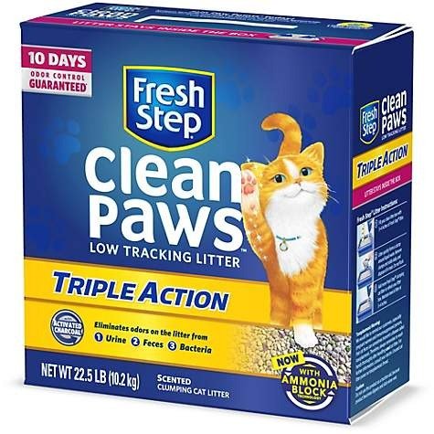 Scented Clean Paws Triple Action Clumping Cat Litter | Petco
