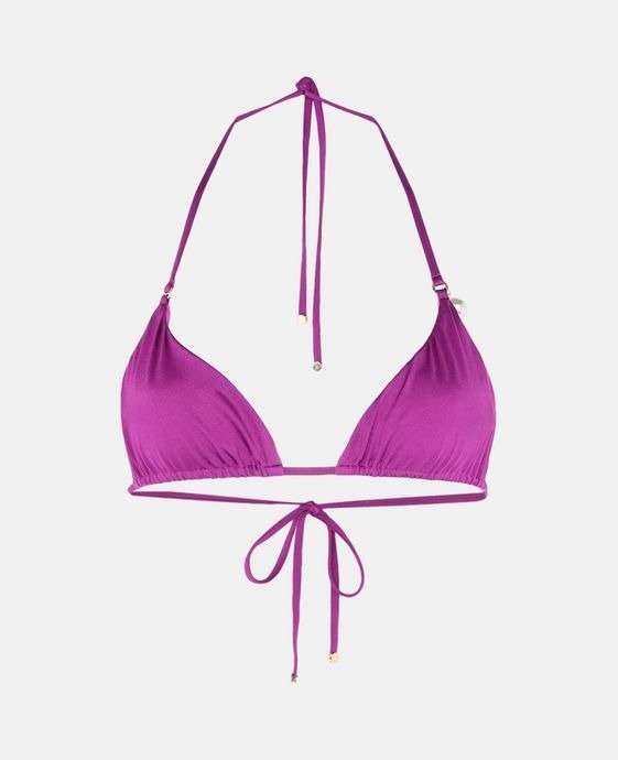 Women's Purple Purple Bikini Top | Stella McCartney Men