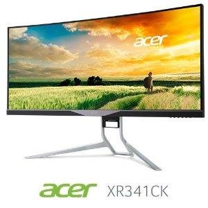 Acer XR341CK bmijpphz Curved 34-inch UltraWide QHD (3440 x 1440) Display