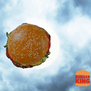 经典whopper买1送1预告：天狗吞日我吞汉堡！Burger King 日蚀羊毛你爱吗?