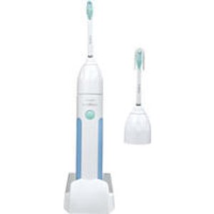 Philips Sonicare - Sonicare Essence Rechargeable Toothbrush with Bonus Replacement Toothbrush Head - White