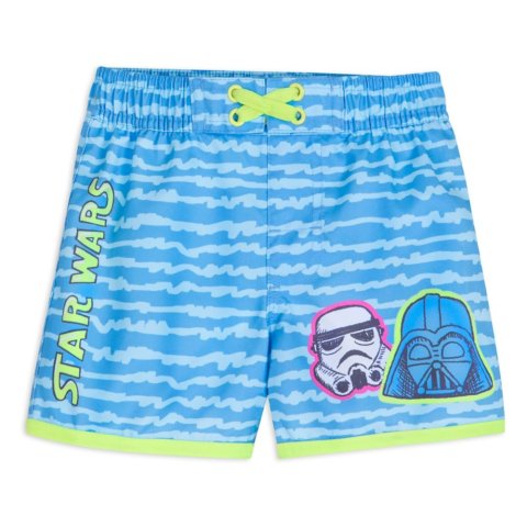 星战 Darth Vader 图案 儿童泳裤
