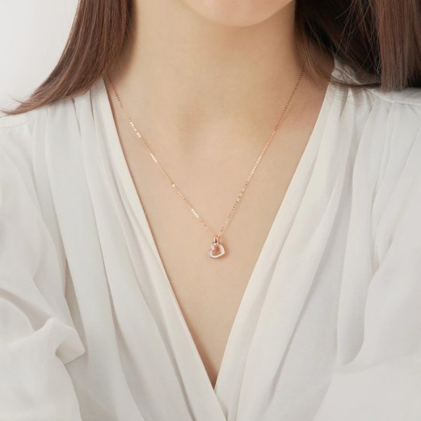 Daily Luxe 18K Rose Gold Necklace | Chow Sang Sang Jewellery eShop