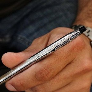 Cross Classic Century Satin Chrome Ballpoint Pen