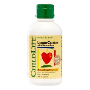 ChildLife Calcium with Magnesium Liquid, Orange, 16 Fl Oz