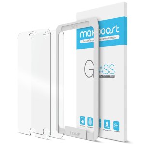 Maxboost iPhone 7+/6s+/6+ 钢化玻璃保护膜 2块