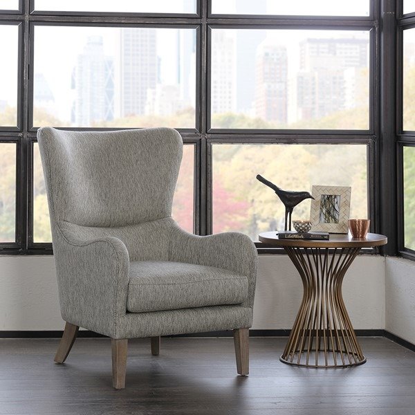 Arianna Swoop Wing Chair By Madison Park - Designer Living